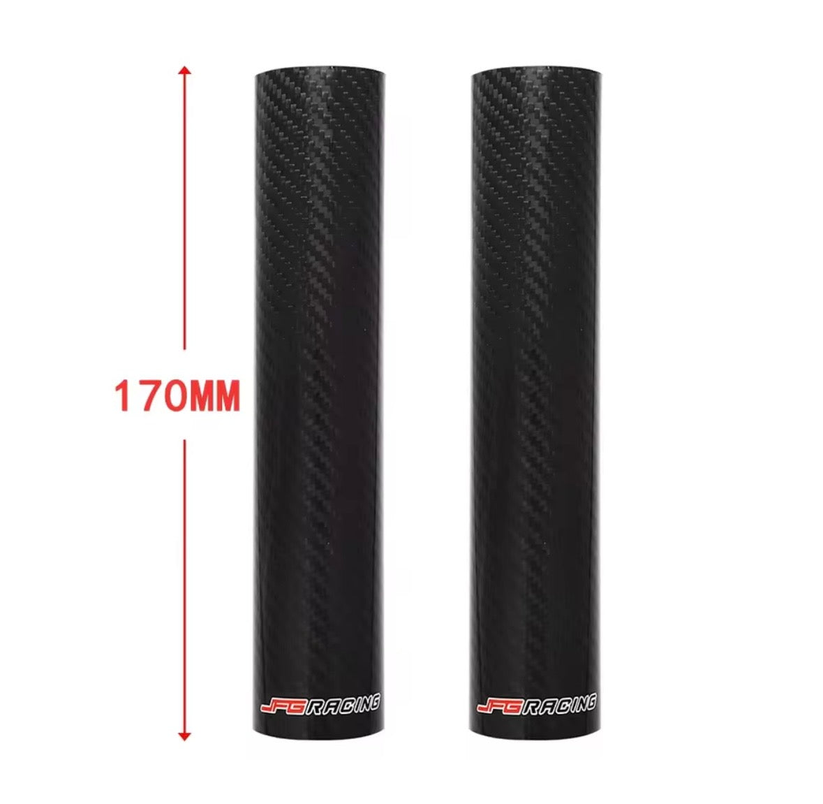 carbon fork sleeves