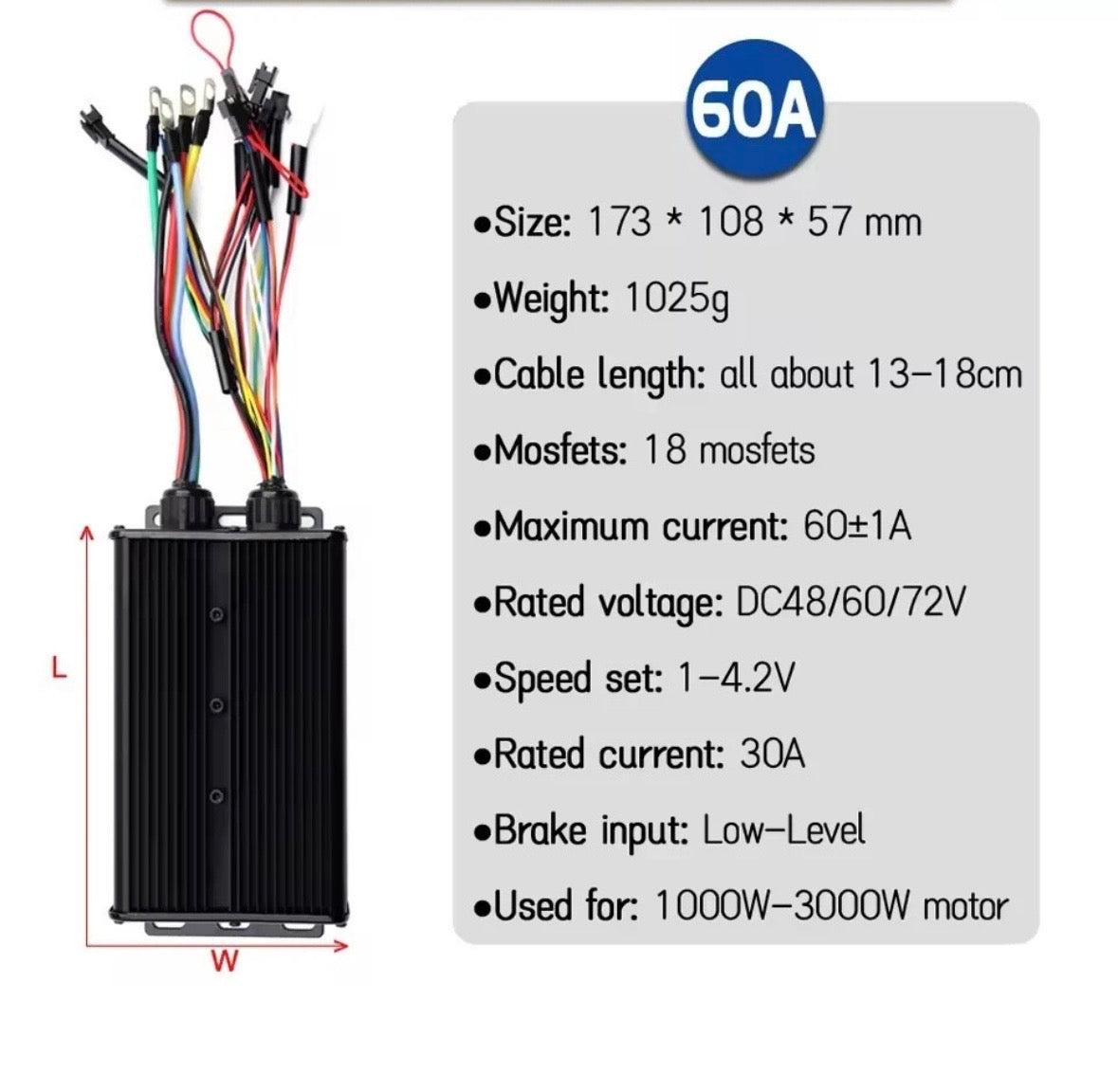 72v 60a sinewave