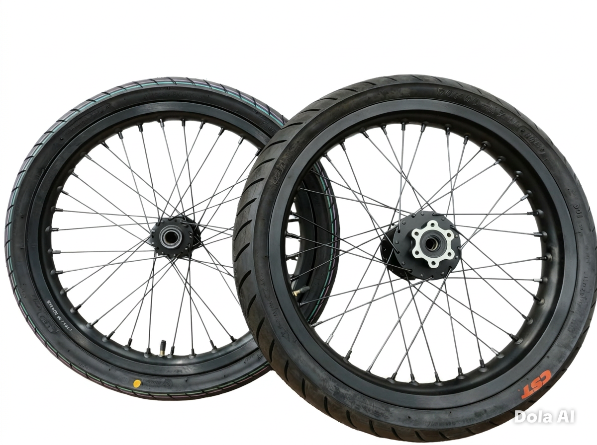 Light bee super moto wheel set