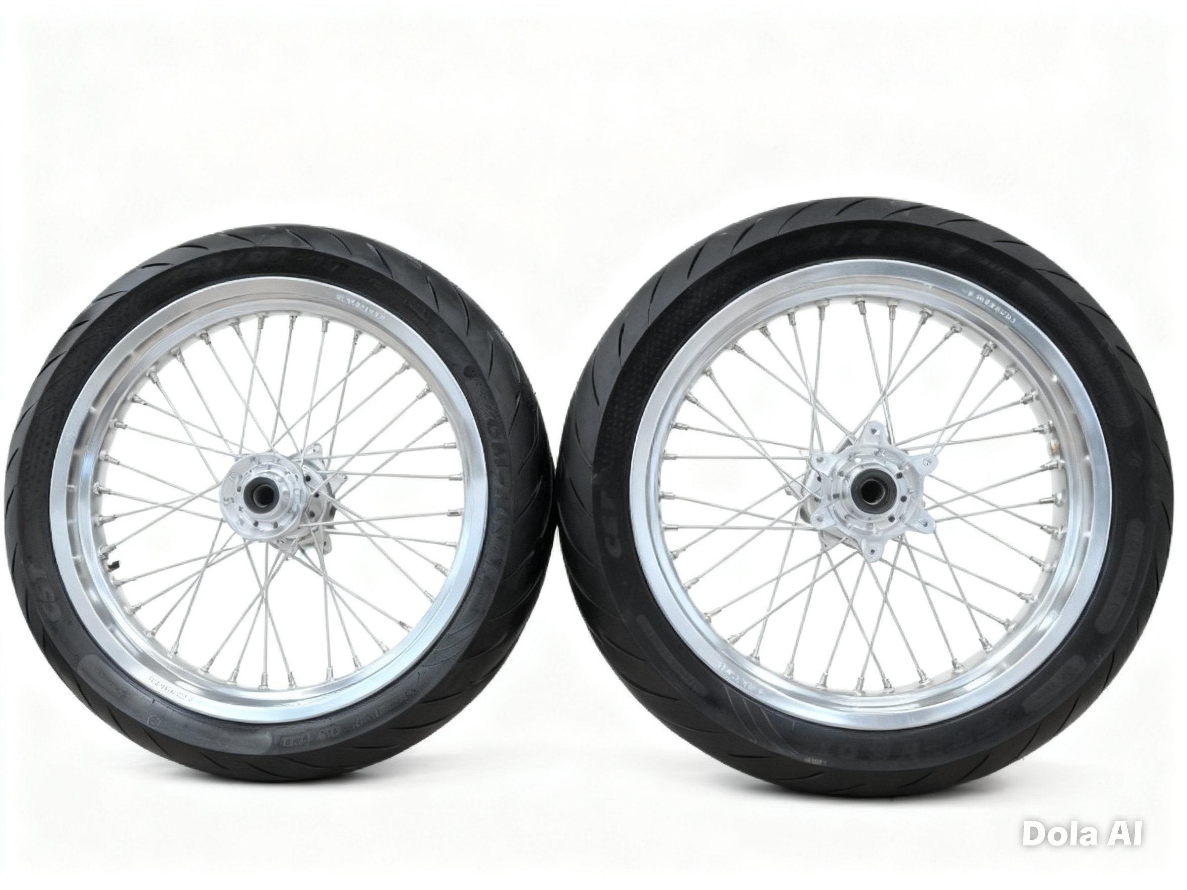 Ultra bee supermoto wheel set