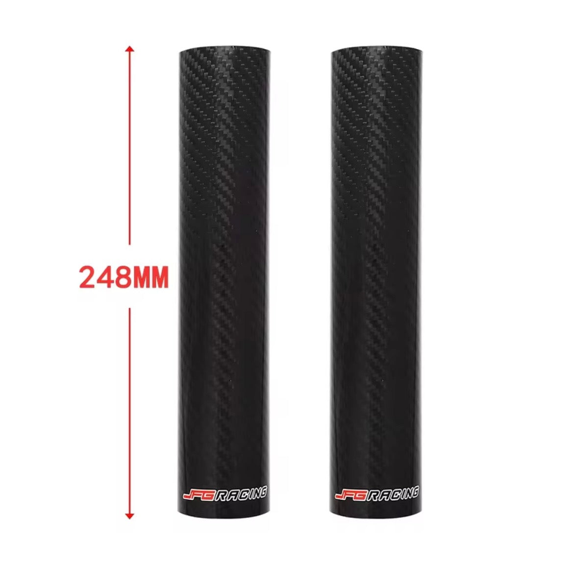 carbon fork sleeves